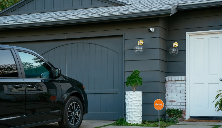 Vivint home security camera in Memphis